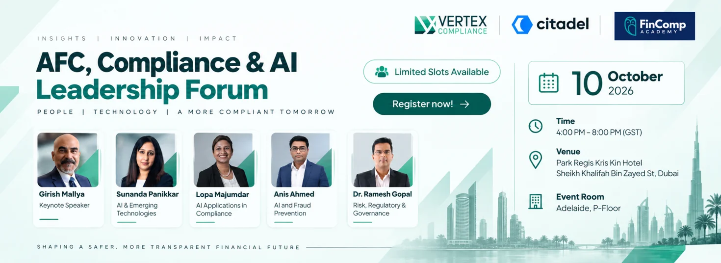 AFC, Compliance & AI Leadership Forum